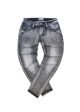 GUF CLOTHING Ανδρικό τζιν παντελόνι basic jeans slim fit γκρι JK3003