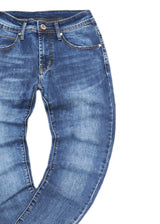 GUF CLOTHING Ανδρικό τζιν παντελόνι basic jeans slim fit μπλε JK3022