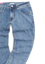 GUF CLOTHING Ανδρικό τζιν παντελόνι basic jeans slim fit μπλε JK3074