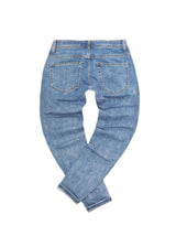 GUF CLOTHING Ανδρικό τζιν παντελόνι basic jeans slim fit μπλε JK3074
