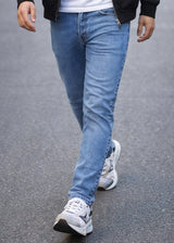 GUF CLOTHING Ανδρικό τζιν παντελόνι basic jeans slim fit μπλε JK3081