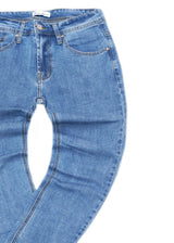 GUF CLOTHING Ανδρικό τζιν παντελόνι basic jeans slim fit μπλε JK3081