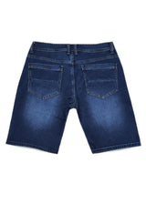 GUF CLOTHING Ανδρική βερμούδα σκούρο τζιν JY016
