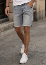 GUF CLOTHING Ανδρική βερμούδα τζιν JY08
