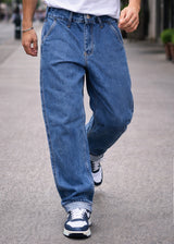GUF CLOTHING Ανδρικό τζιν παντελόνι basic jeans Baggy Fit denim KK3064