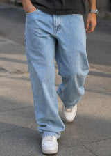 GUF CLOTHING Ανδρικό παντελόνι τζιν Baggy KK3114