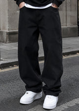 GUF CLOTHING - Ανδρικό τζιν παντελόνι Baggy - Μαύρο KK3169