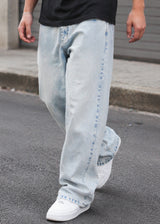 GUF CLOTHING Ανδρικό παντελόνι τζιν Baggy KK3172