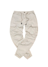 Ανδρικό cargo παντελόνι GUF-KS22-738-beige regular fit μπεζ