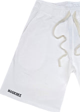 Ανδρική βερμούδα Magicbee - MB2558 - Matt Logo Shorts λευκό