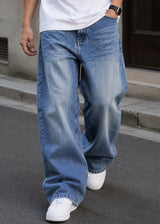 GUF CLOTHING - Ανδρικό τζιν παντελόνι Baggy - Denim N8500