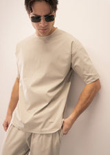 Close Society - Ανδρικό t-shirt regular fit - Μπεζ S25-10