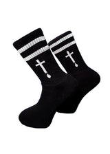 Μακριές Κάλτσες V-tex socks cross μαύρο