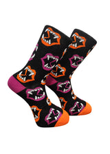 Κάλτσες V-tex socks -DRACULA μαύρο-πορτοκαλί