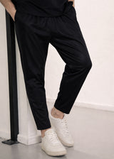 Ανδρικό παντελόνι Close Society-SP26-PUNTO-black fabric pants