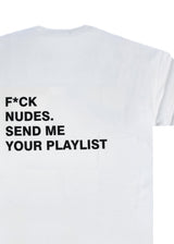 Ανδρική κοντομάνικη μπλούζα oversized Close society-STO-209-white-send me your playlist