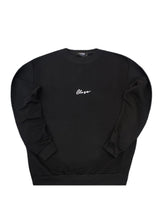 Close society Ανδρικό φούτερ μαύρο χωρίς χνούδι CLOSE SW26-200-black