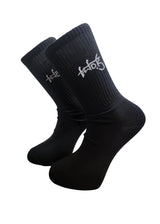 TWO BROTHERS Κάλτσες μαύρες Small Logo TBS-02-black