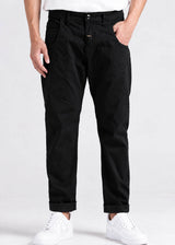 COSI JEANS - Ανδρικό τζιν παντελόνι regular fit elasticated- Μαύρο 68-TIAGO-150