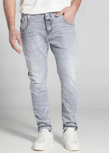 COSI JEANS Ανδρικό τζιν παντελόνι regular fit απαλό γκρι 67-TIAGO 6