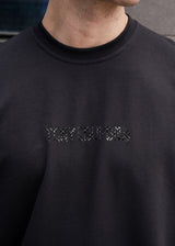 Tony couper - Ανδρικό t-shirt oversized fit - Μαύρο - TO26/16