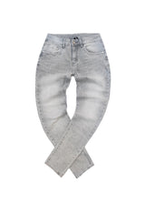 Ανδρικό τζιν παντελόνι-GUF-UM3122-basic jeans slim fit grey