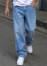 GUF CLOTHING Ανδρικό παντελόνι τζιν Baggy KK3183-Y