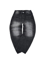 GUF CLOTHING - Ανδρικό τζιν παντελόνι Baggy - Μαύρο YX-3717