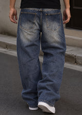 GUF CLOTHING - Ανδρικό τζιν παντελόνι Baggy - Denim YX-3771