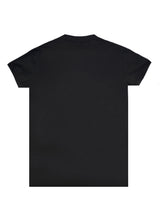 Κοντομάνικη μπλούζα GUF - 00124-1- mao polo slim fit tee μαύρο