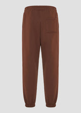 Ανδρική φόρμα Vinyl Art Clothing-04815-33-cotton relaxed fit-emblem sweatpants καφέ