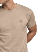 Ανδρική κοντομάνικη μπλούζα Close Society-100-2-pouro Embroidered Logo