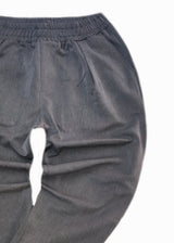 HENRY CLOTHING Ανδρικό ανοιξιάτικο παντελόνι γκρι simple oversized pants 8-002-grey