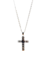 GUF CLOTHING Αλυσίδα από ανοξείδωτο ατσάλι central chain ασημένιο 20240817-10A-silver (Copy)