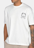 CLEVER CLOTHING - Ανδρικό t-shirt regular fit - Εκρού CT-26210