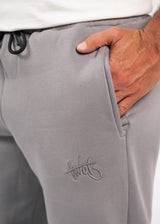 TWO BROTHERS - Ανδρική φόρμα  signature logo regular - Γκρι BF-26590
