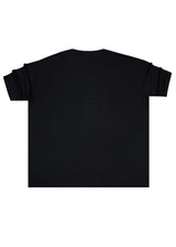 Ανδρική κοντομάνικη μπλούζα Henry clothing-3-715-black Henry Bear μαύρο