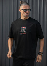 HENRY CLOTHING - Ανδρικό t-shirt - Μαύρο 3-715