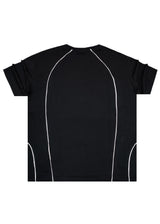 VINYL ART CLOTHING Ανδρική κοντομάνικη μπλούζα μαύρη Urban Line 39670-01