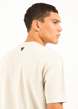 VITTORIO - Ανδρικό T-shirt oversized - Λευκό 200-2526-JORDAN
