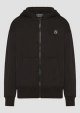 Ανδρική ζακέτα με κουκούλα Vinyl Art Clothing - 52525-01 - off duty zip hoodie oversize fit μαύρο