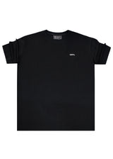 VINYL ART CLOTHING Ανδρική κοντομάνικη μπλούζα μαύρη Core Dynasty 57890-01