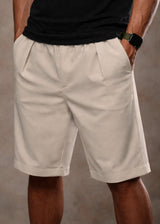 Ανδρική βερμούδα υφασμάτινη Henry Clothing-6-337-beige