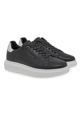 Ανδρικό παπούτσι Renato garini italy - MARCELLO-711 - black white croco μαύρο