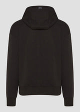 Ανδρικό φούτερ με κουκούλα Vinyl Art Clothing-73714-01-puff logo hoodie regular fit -black