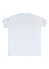 VINYL ART CLOTHING Ανδρική κοντομάνικη μπλούζα λευκή Core Beat 74125-02