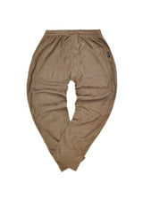 HENRY CLOTHING - Ανδρικό παντελόνι κοτλέ - καφέ 8-032