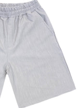 Ανδρική υφασμάτινη βερμούδα Henry Clothing - 8-111 - fabric elegant shorts γκρι