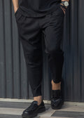 Ανδρικό ανοιξιάτικο παντελόνι Henry clothing 8-136-black