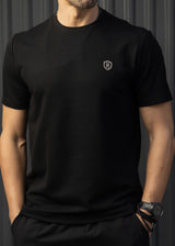 HENRY CLOTHING - Ανδρικό t-shirt - Μαύρο 9-130